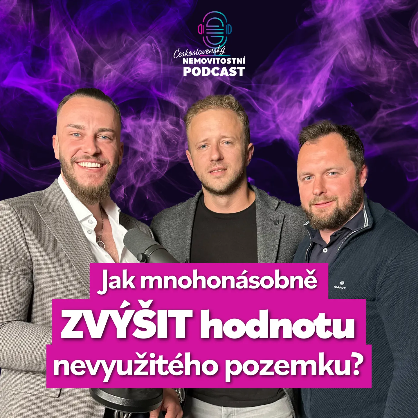 Jakub Jaroš a Lukáš Kobrle v Československém nemovitostním podcastu